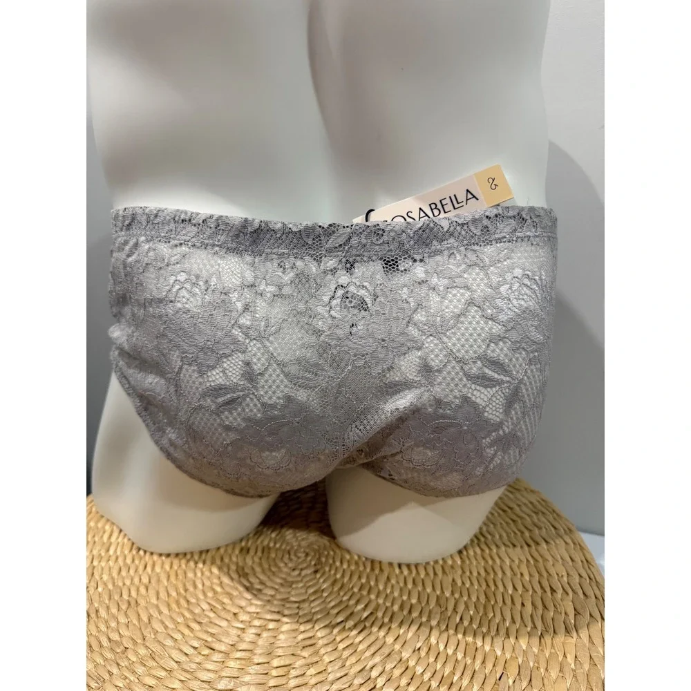 Cosabella Never Say Never Comfort Micro Brief Men's Lace Underwear Varanasi Gray